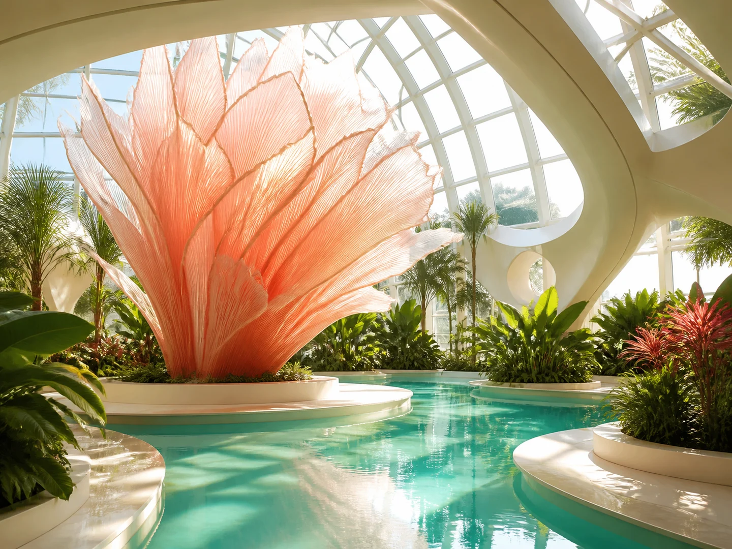 An original botanical architectural visual concept